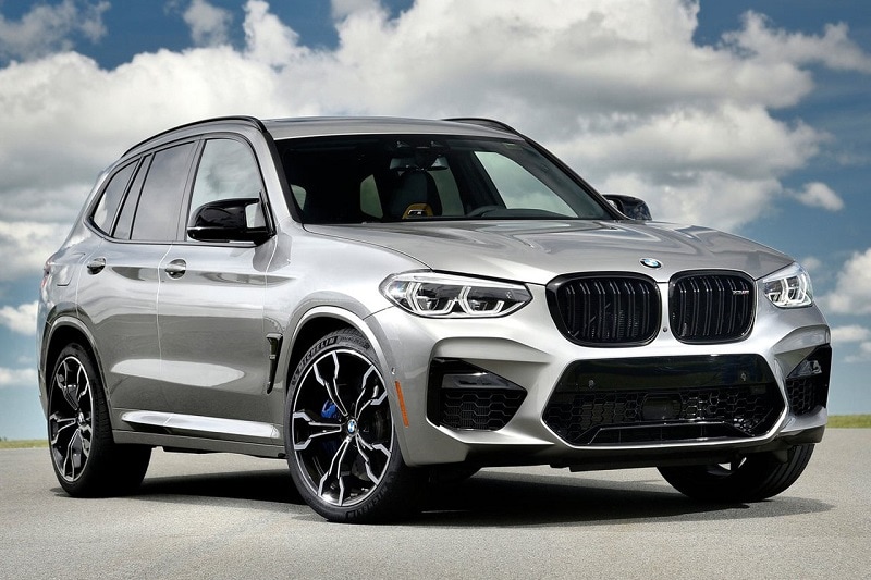 Exterior view of the BMW X3 M