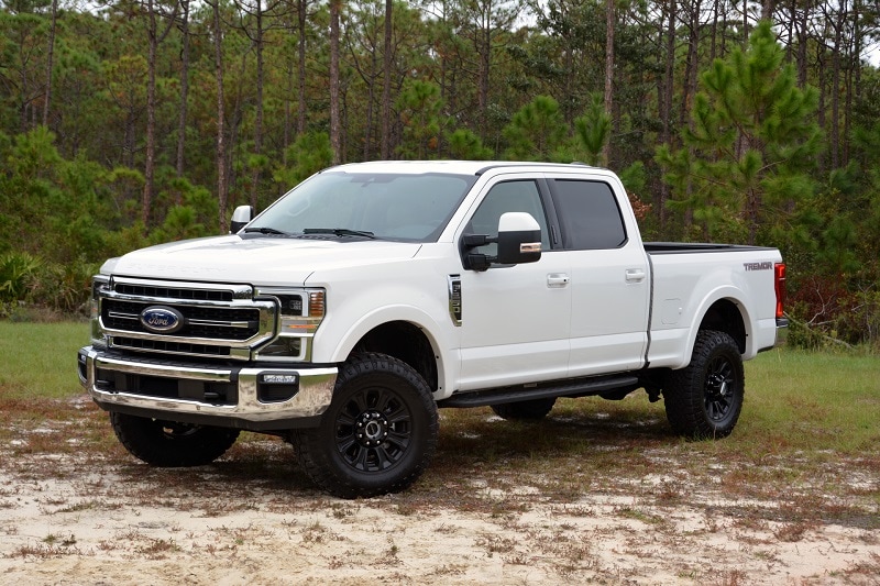 Exterior view of the 2020 Ford F-250 Tremor
