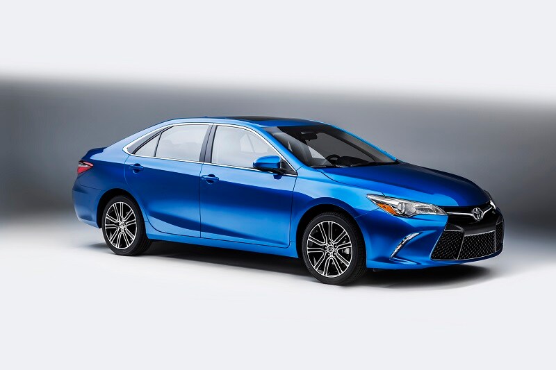 The 2016 Toyota Camry features the Toyota Star Safety System Exterior view of the Toyota Camry