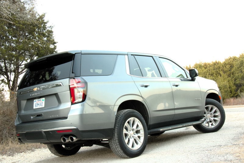 Exterior view of the 2021 Chevrolet Tahoe Premier 4x4 
