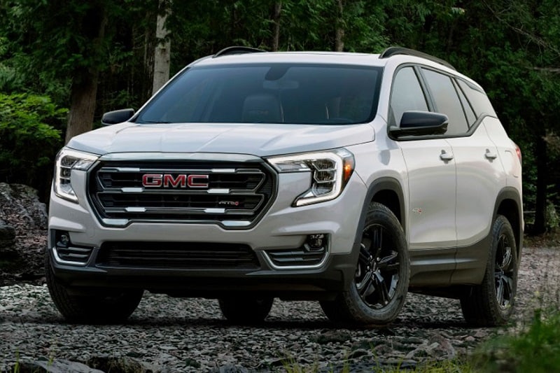 Exterior view of the GMC Terrain