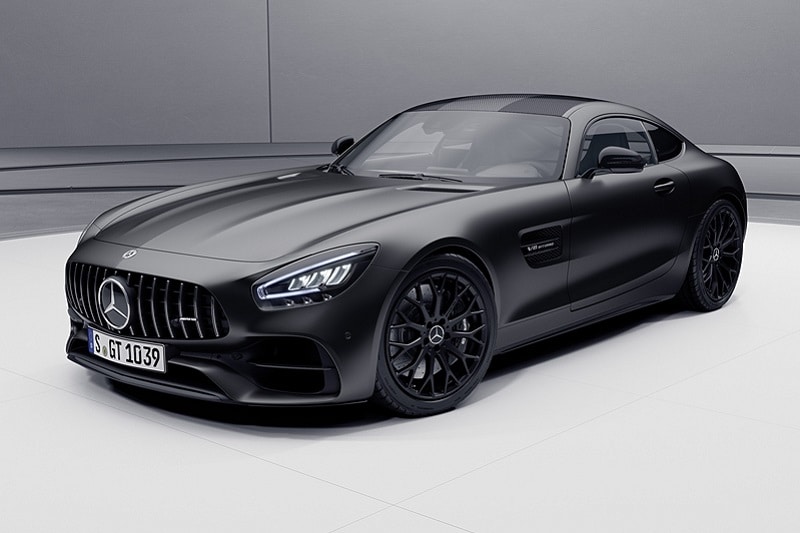 Exterior view of a Mercedes-Benz vehicle