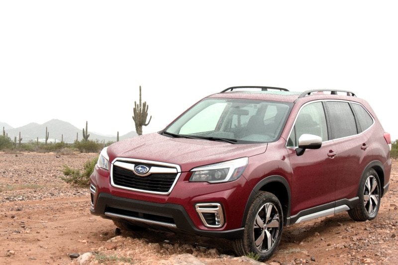 Exterior view of Subaru Forester Touring