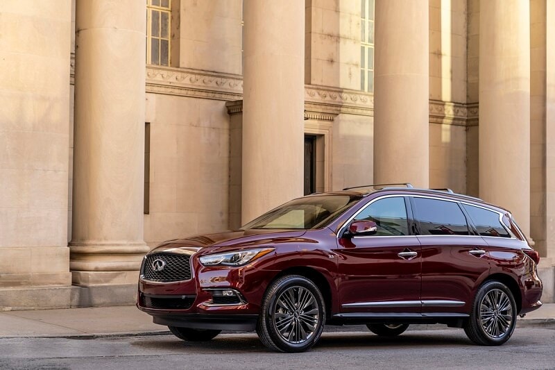 Infiniti's luxury SUV has a Theater Package that’s sure to keep the peanut gallery occupied.