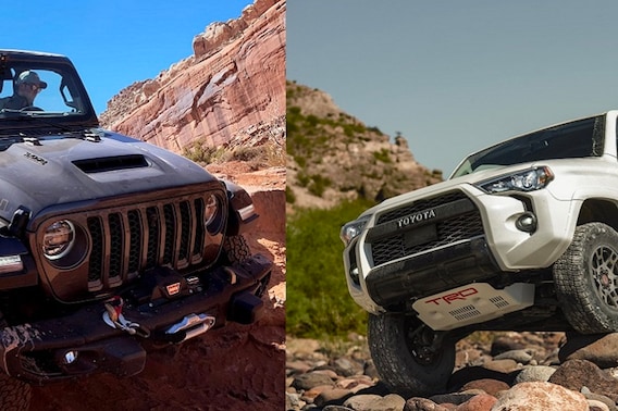 Side by Side: Toyota 4Runner vs. Jeep Wrangler | AutoNation Drive