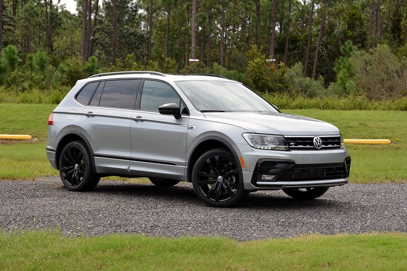 Experiencing the Thrill of Driving a Volkswagen Tiguan SE RLine Black