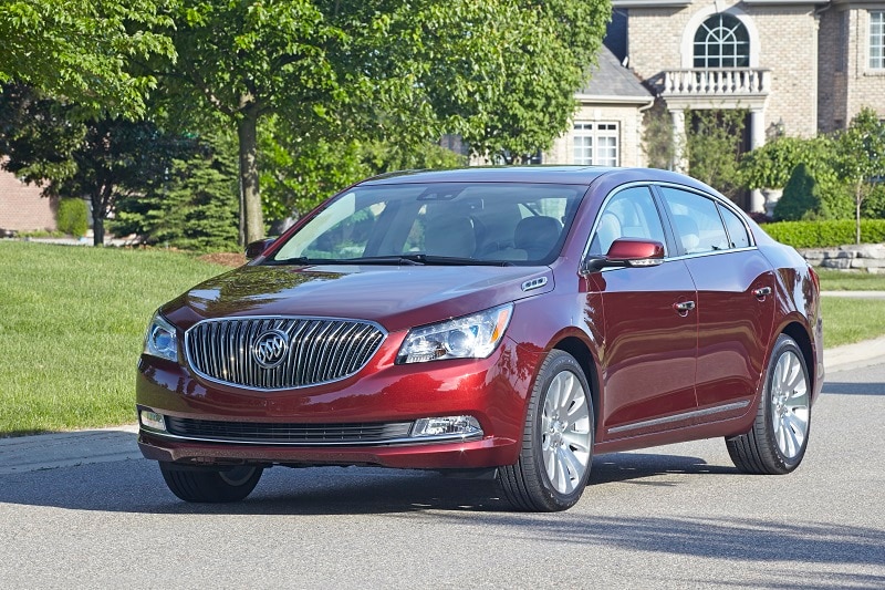 Exterior view of the Buick LaCrosse