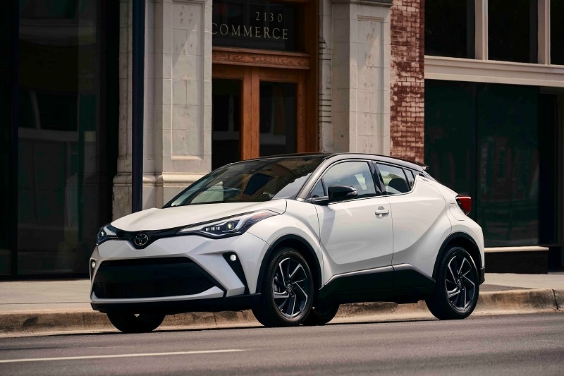 Exterior view of the 2020 Toyota CH-R