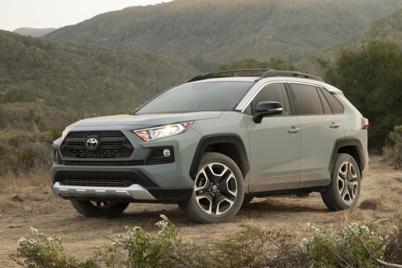 Learn everything you need to know about the 2021 Toyota RAV4 from the experts at AutoNation Drive. Front view of the 2021 Toyota RAV4
