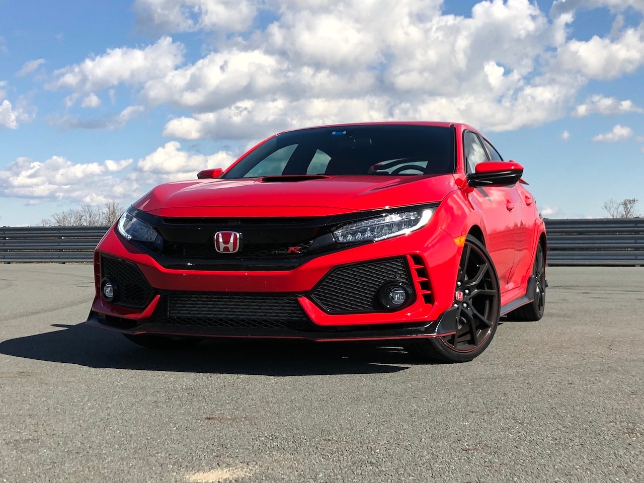 Exterior view of the 2019 Honda Civic Type R