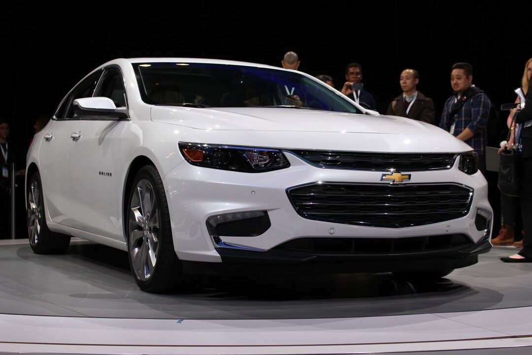 Exterior view of the Chevrolet Malibu