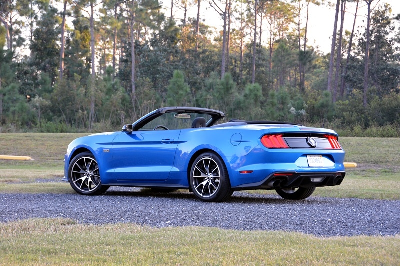 Exterior view of the 2020 Ford Mustang 2.3 High Performance