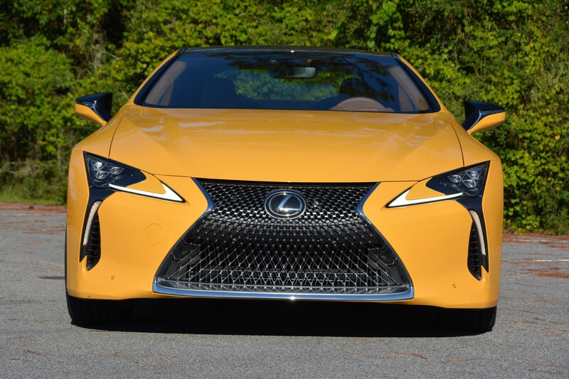View the safety features of the 2020 Lexus LC 500