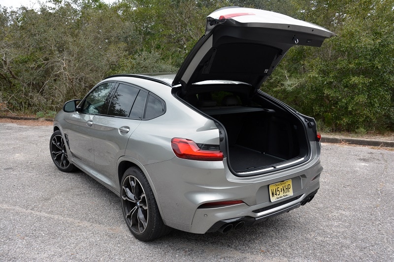 BMW X4 M Competition cargo area