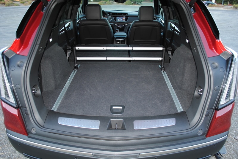 With the seats folded, there’s a whopping 63 cubic-feet of storage available.