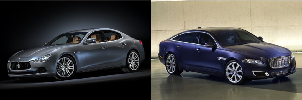 Maserati Ghibli vs Jaguar XJ - 1
