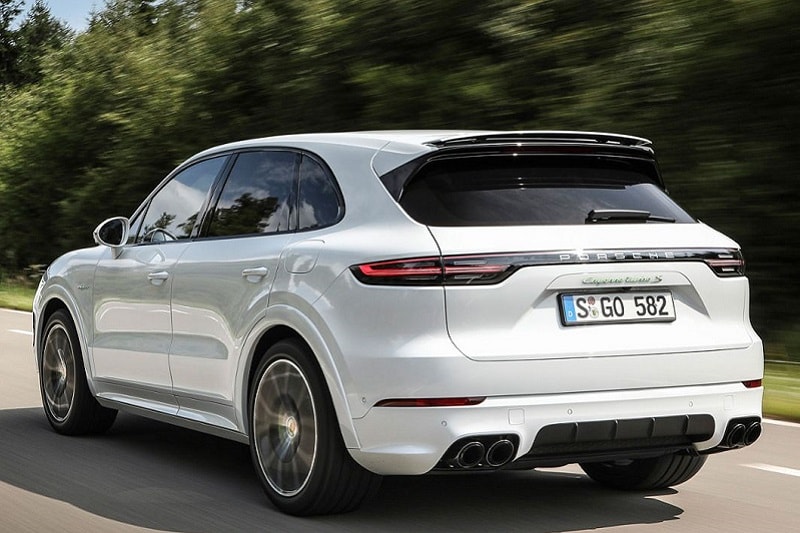 Exterior view of the Porsche Cayenne