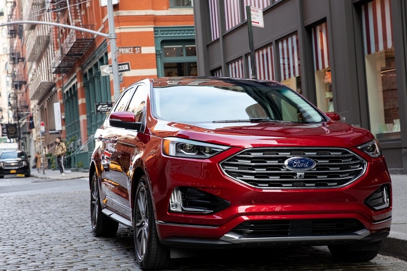 The 2019 Ford Edge features the Ford Co-Pilot360 System Exterior view of the Ford Edge