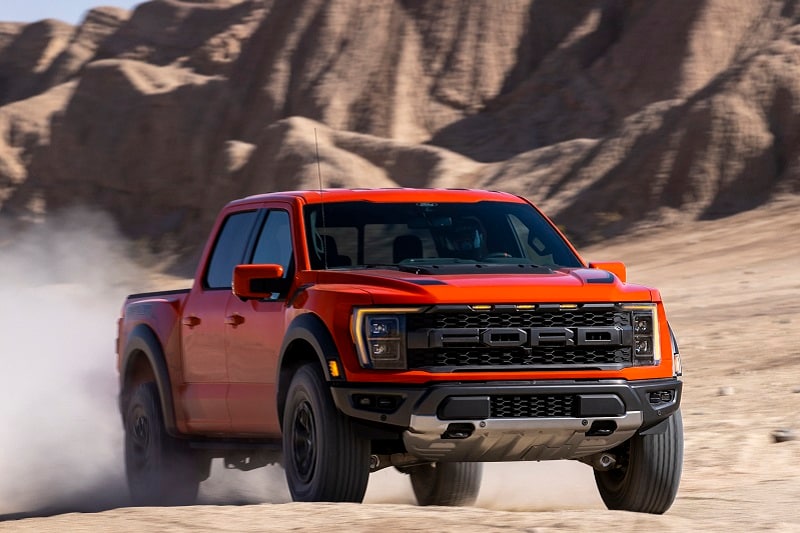 Exterior view of the 2020 Ford F-150 Raptor
