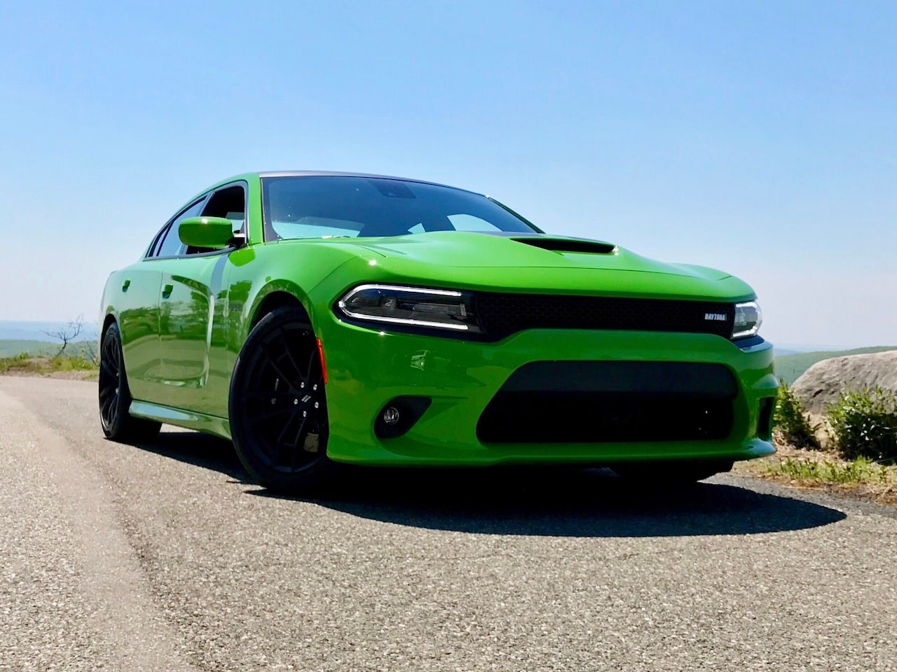 Exterior view of the 2018 Dodge Charger Daytona 392