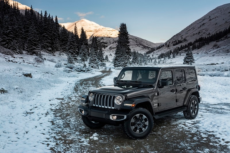 See the exterior view of the 2021 Jeep Wrangler