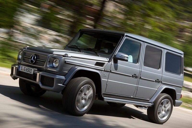 Eterior view of the Mercedes-AMG G65