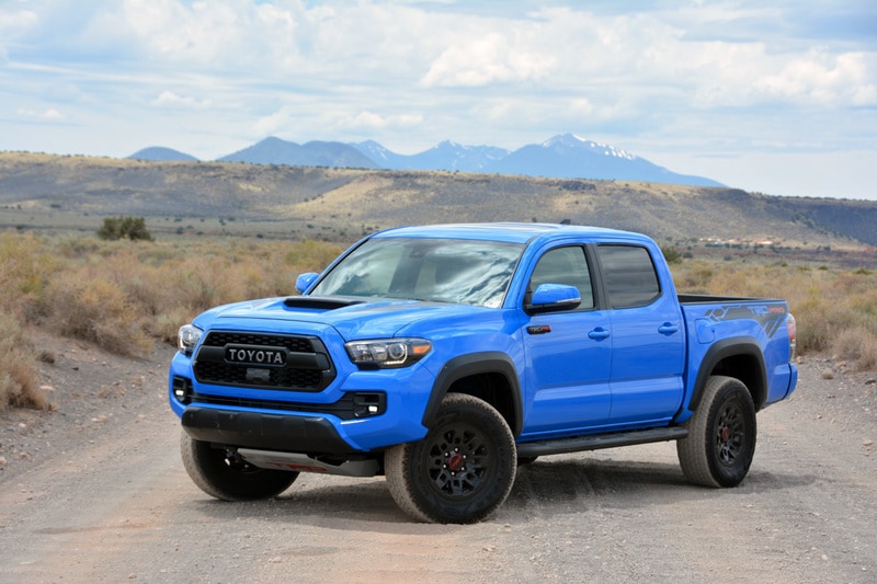 See the exterior of the 2019 Toyota Tacoma TRD Pro