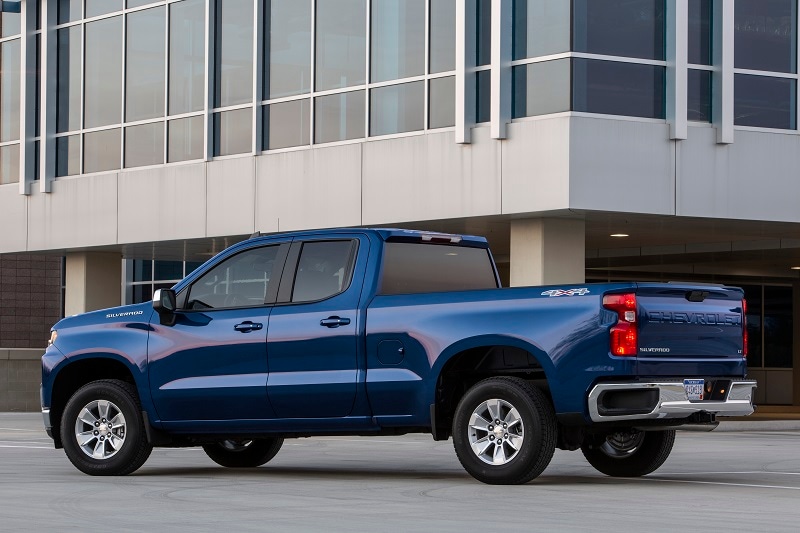 Learn about the different configurations of popular pickup trucks Exterior view of the Chevrolet Silverado Double Cab