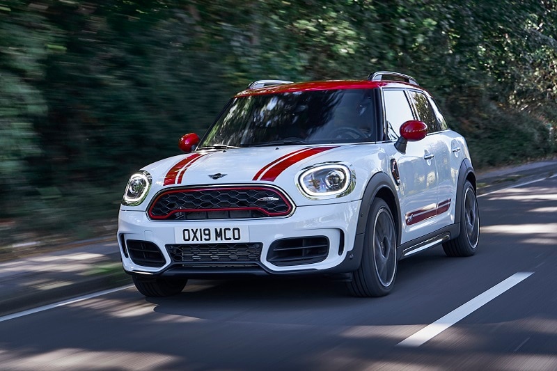 See the exterior of the 2020 Mini Countryman JCW ALL4