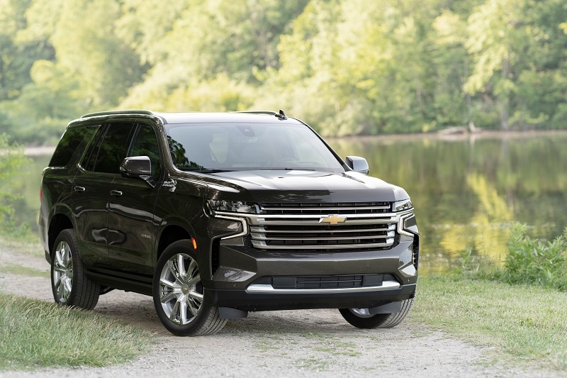 Exterior view of the 2021 Chevrolet Tahoe
