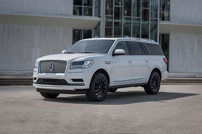 Exterior view of the Lincoln Navigator