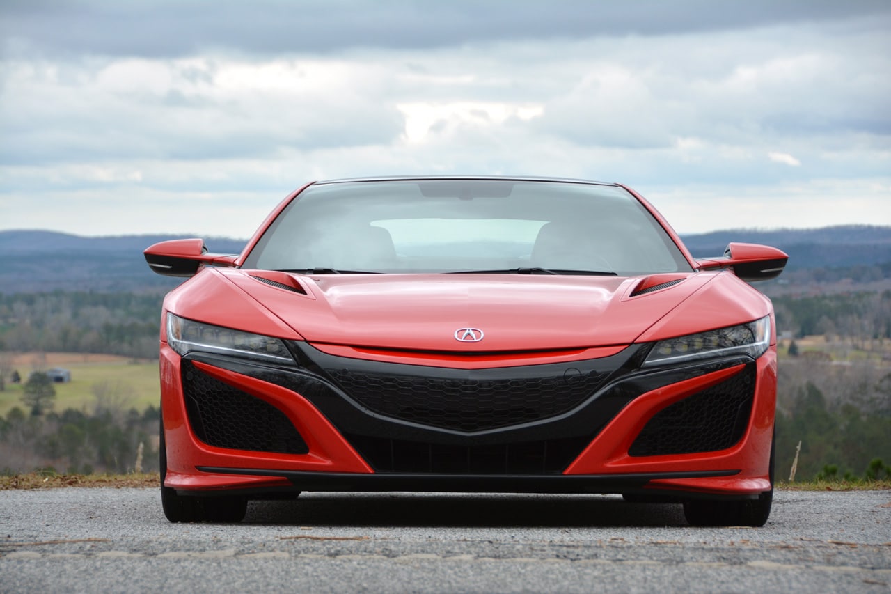 See the body of the 2019 Acura NSX