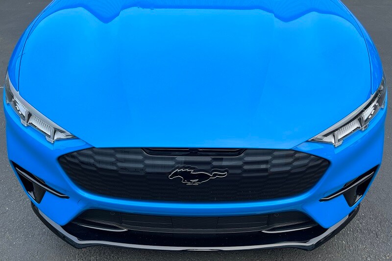 Grille of the Ford Mustang Mach-E