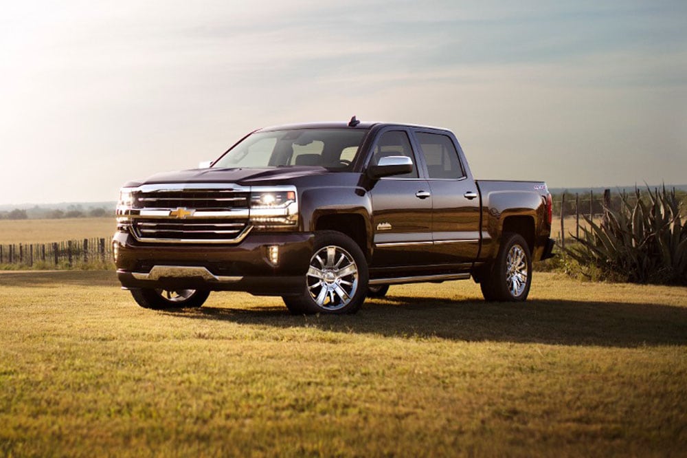 Exterior view of the 2020 Chevrolet Silverado 1500 High Country