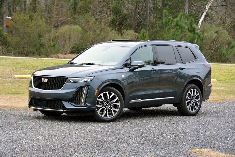 Exterior view of the 2021 Cadillac XT6 Sport AWD