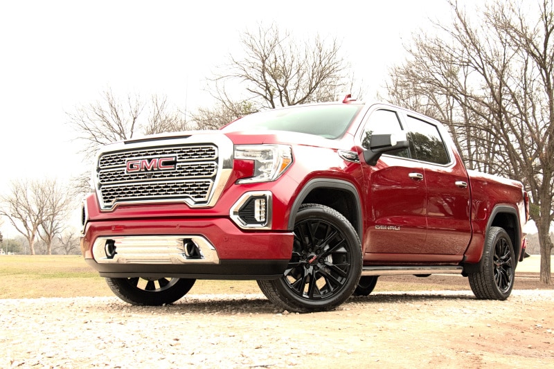 Exterior view of the 2021 GMC Sierra Denali CarbonPro Edition