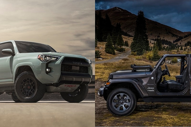 Side by Side: Toyota 4Runner vs. Jeep Wrangler
