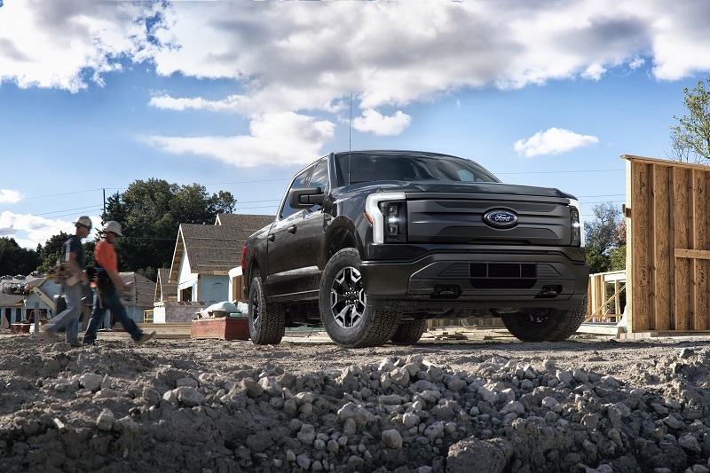 Exterior view of the 2022 Ford 
F-150