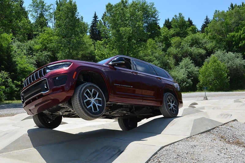 Exterior view of the 2021 Jeep Cherokee L
