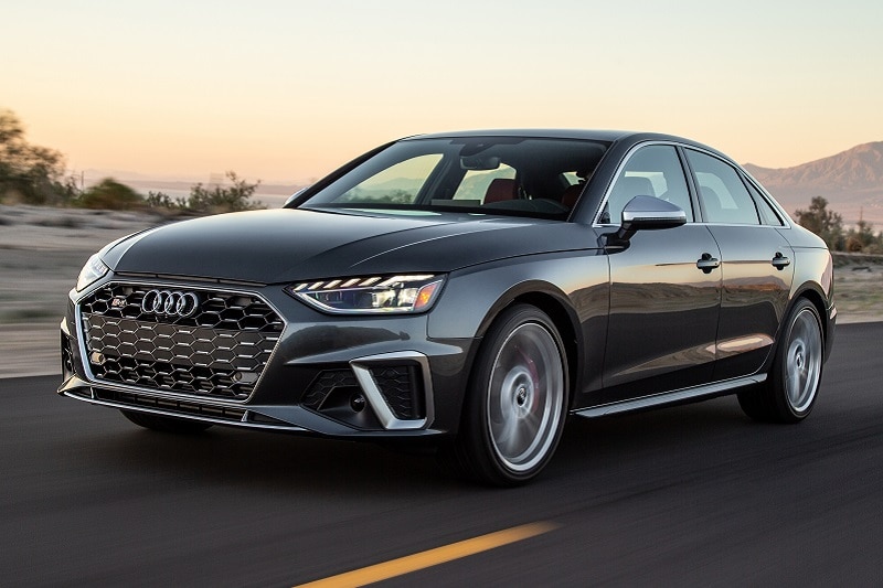 Exterior views of the 2020 Audi S4