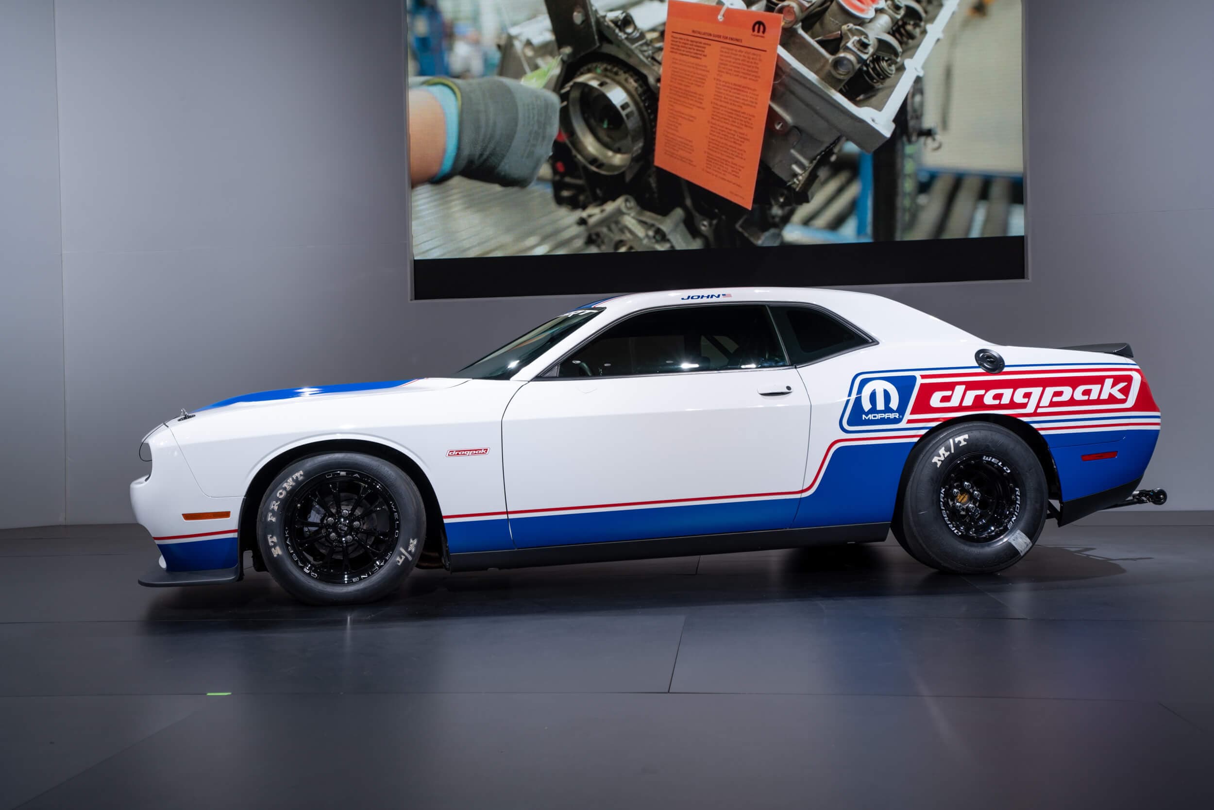 The Dodge Challenger Drag Pack is prepped at the factory to slay at the strip