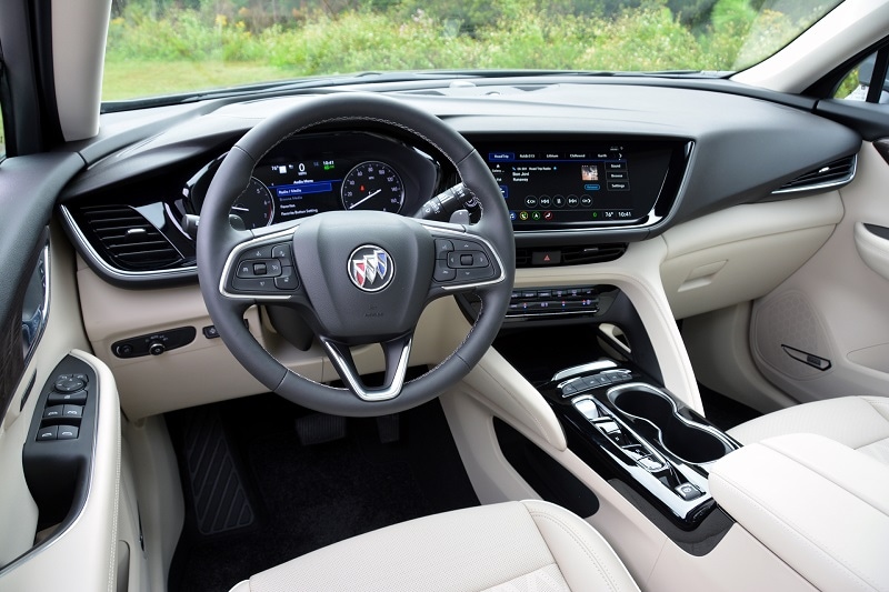 Dashboard of the 2022 Buick Envision Avenir