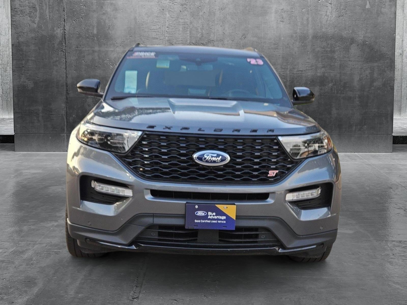 Certified 2023 Ford Explorer ST with VIN 1FM5K8GCXPGB81121 for sale in Fort Worth, TX