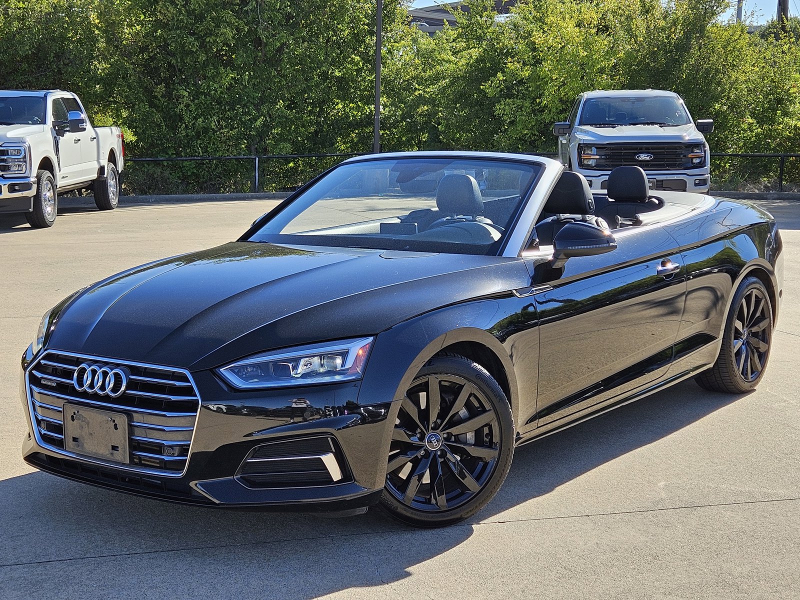 Used 2018 Audi A5 Cabriolet Premium Plus with VIN WAUYNGF56JN005026 for sale in Frisco, TX