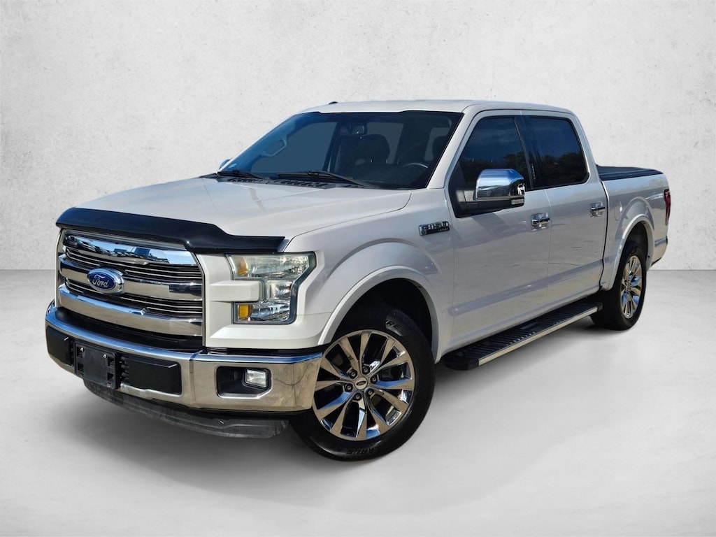 Used 2015 Ford F-150 Lariat Truck SuperCrew Cab