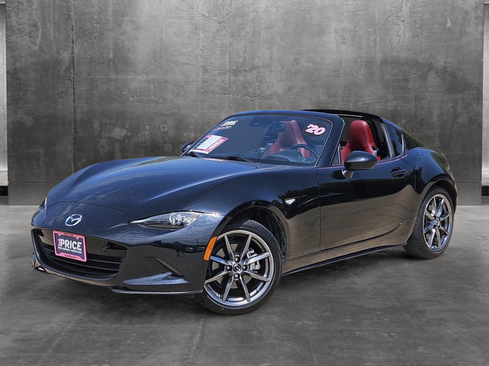 Used 2020 Mazda MX-5 Miata RF Grand Touring with VIN JM1NDAM77L0415893 for sale in Frisco, TX