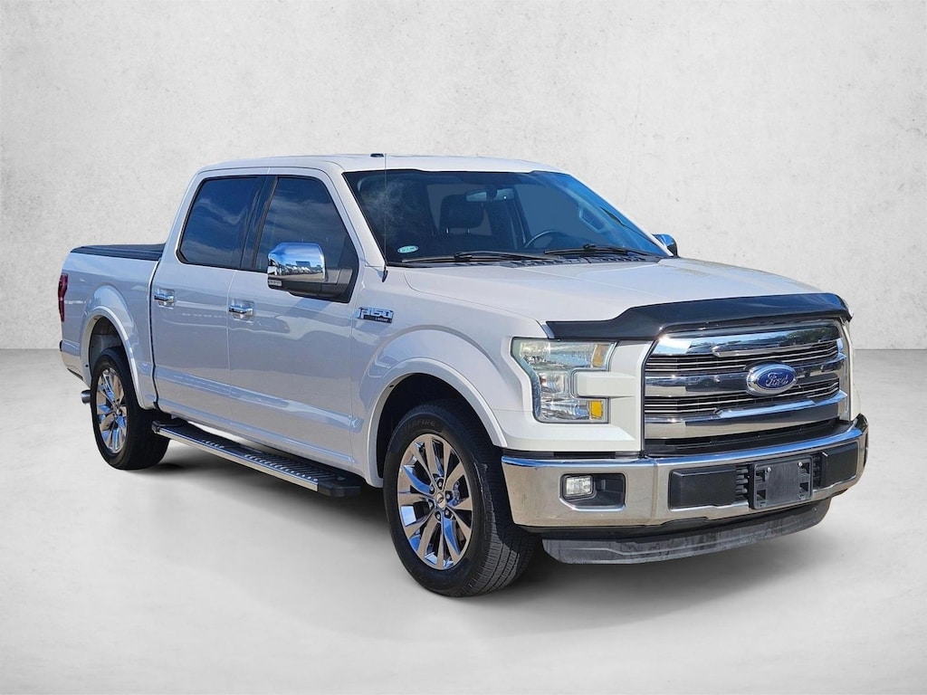 Used 2015 Ford F-150 Lariat Truck SuperCrew Cab