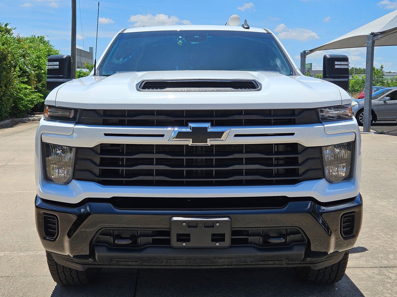 Used 2024 Chevrolet Silverado 2500HD Custom with VIN 2GC4YME76R1103559 for sale in Frisco, TX