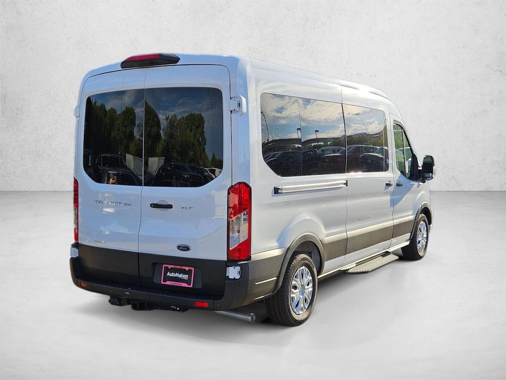 New 2025 Ford Transit-350 Passenger XLT Wagon Medium Roof Van