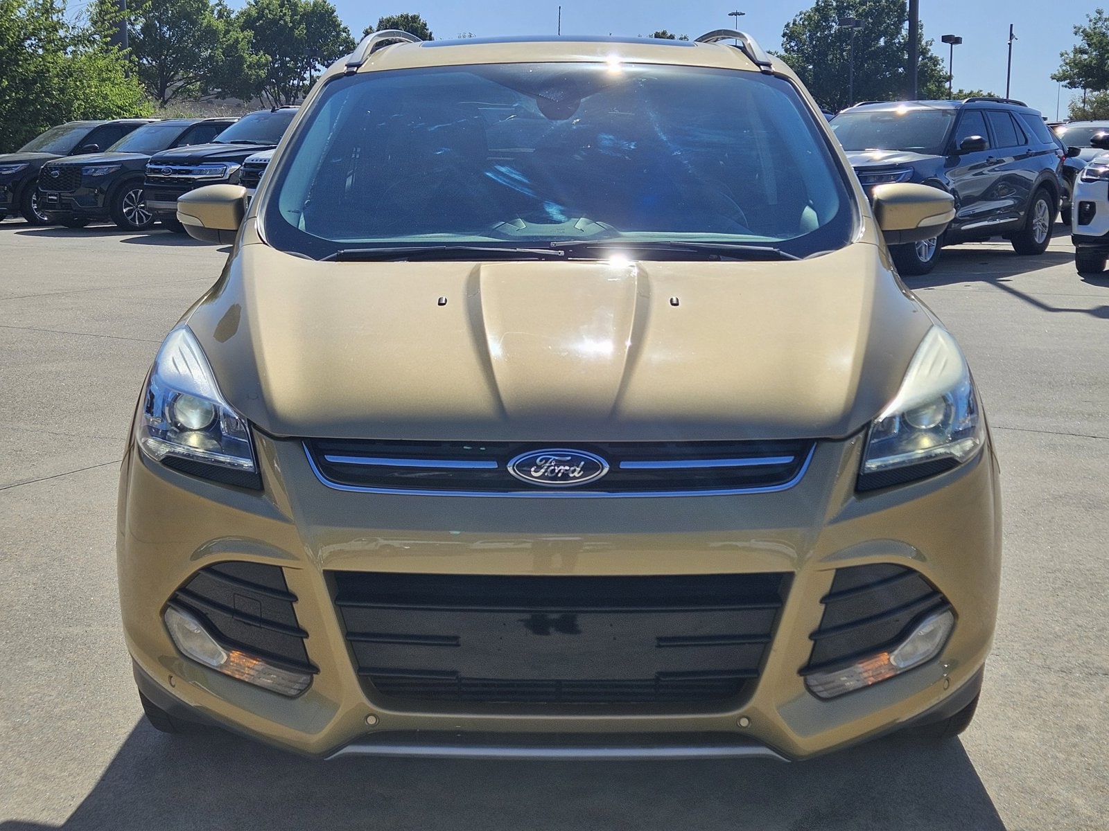 Used 2015 Ford Escape Titanium with VIN 1FMCU0J97FUA03344 for sale in Frisco, TX